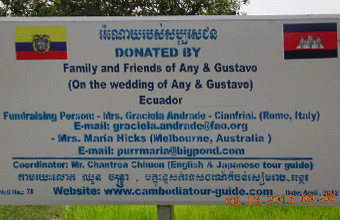 Family & Friends of Mrs. Any & Mr. Gustavo [Ecuador]. April, 2012 (Prolit village)