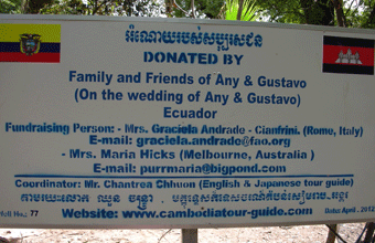 Family and friends of Mrs. Any & Mr. Gustavo [Ecuador]. April, 2012 (Prolit village)