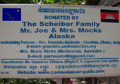 Scheiber Family: Mr. Jozsef & Mrs. Mocks. (Alaska). March 2012. Phnom Dei village. Well No.44