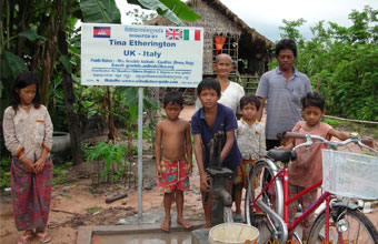 Tina ETHERINGTON (UK-Italy). Jul-Oct 2012. Lvea village, Trapang Thom commune. Wells No.95-96-121